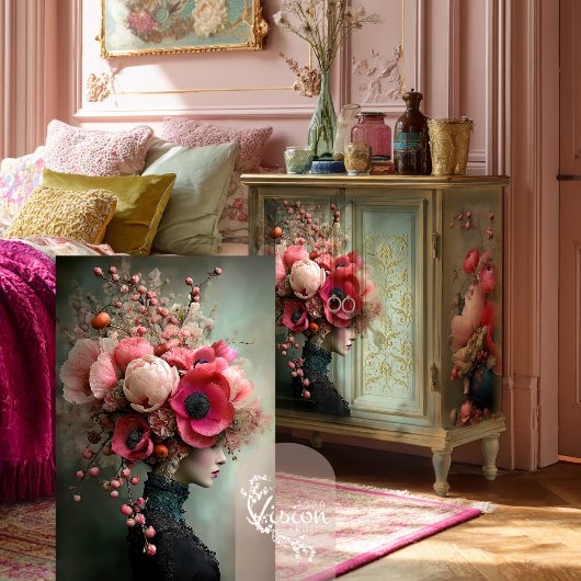 ブーケオートクチュールお洒落ポートレート&フローラ 薄葉紙