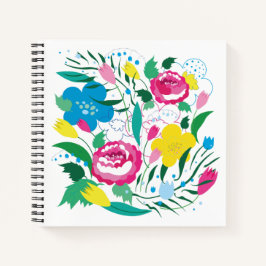 ブーケカラフル。 ノートブック