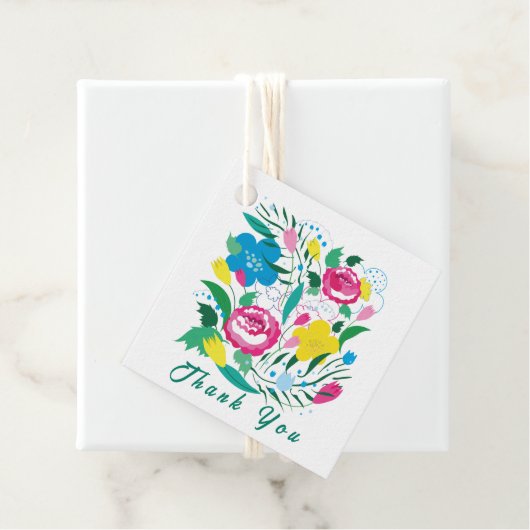 ブーケカラフル。 フェイバータグ (インサイチュ)