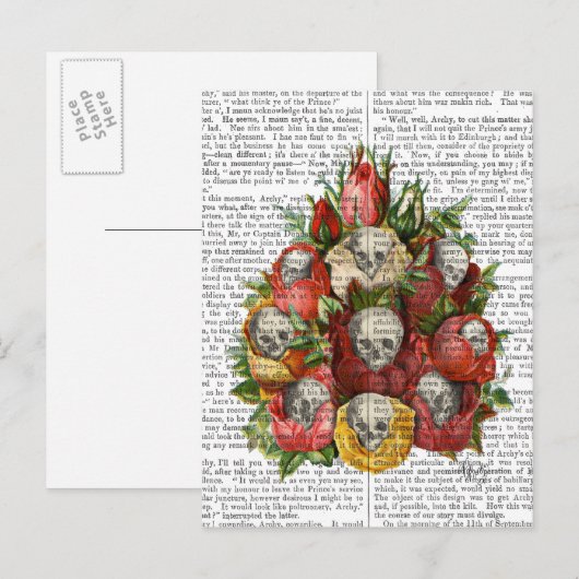 ブーケスカル ポストカード (正面/裏面)