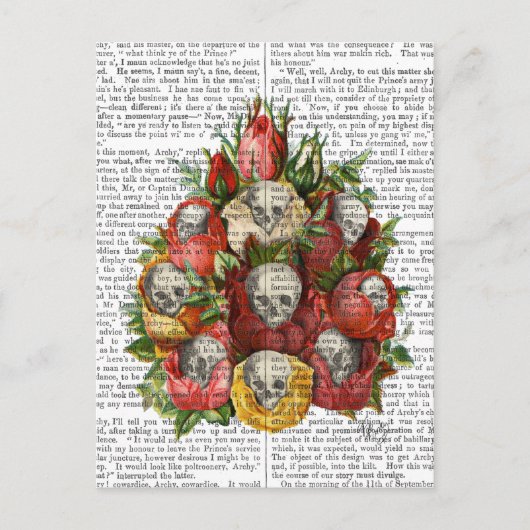 ブーケスカル ポストカード (正面)