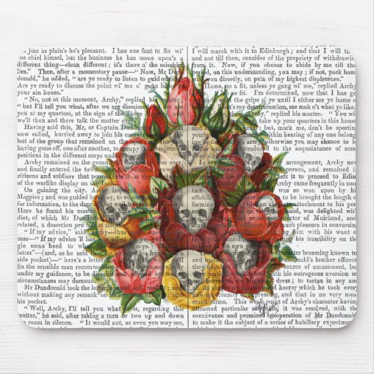 ブーケスカル マウスパッド (正面)