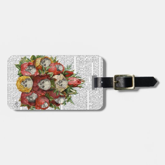 ブーケスカル ラゲッジタグ (正面横)