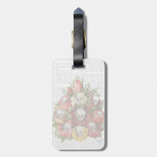 ブーケスカル ラゲッジタグ (裏面縦)