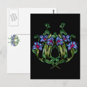 ブーケダイアナはがき ポストカード (正面/裏面)