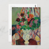 ブーケデチューリップby Suzanne Valadon ポストカード (正面/裏面)