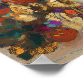 ブーケデフルーア | オディロンレドン ポスター (角)