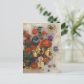 ブーケデフルーア | オディロンレドン ポストカード (スタンド正面)