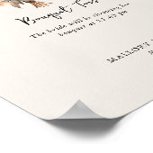 ブーケトスニュートラルウェディングレセプション情報 ポスター (角)