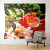 ブーケバラ...... タペストリー (インサイチュ(横))