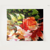 ブーケバラ...... タペストリー (正面(横))