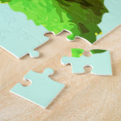 ブーケバラ – ロマンチック ジグソーパズル (側面)