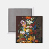 ブーケビクトリアン、1850年～1855年セヴェリン・ローゼン マグネット (正面/裏面)