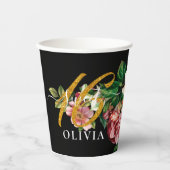 ブーケフローラスウィート16紙カップ 紙コップ (正面)