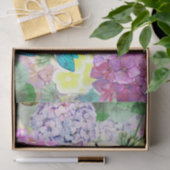 ブーケフローラブルーバタフライデコパージュ 薄葉紙 (ギフト)