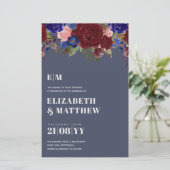 ブーケブルガンディブルーバラウェディングアクト (スタンド正面)