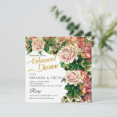 ブーケミニマルリハエレガントーサルディナー 招待状 (スタンド正面)