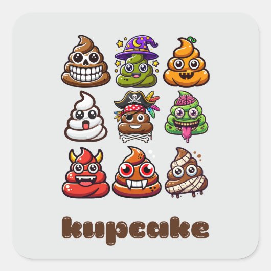 ブーケーキ スクエアシール (正面)