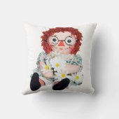 ブーケ付きデイジー クッション (裏面)