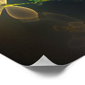 ブーケ白熱［赤熱］光を放つー ポスター (角)