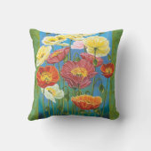 ブーケ縁どインI クッション (裏面)