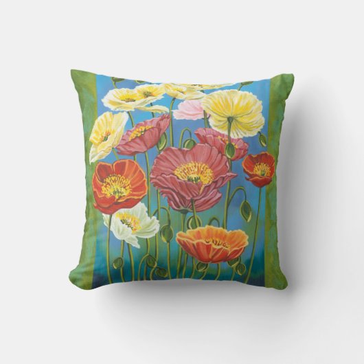 ブーケ縁どインI クッション (正面)