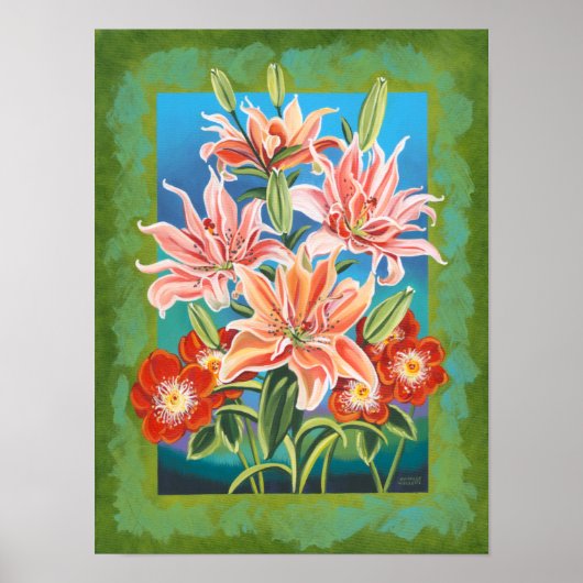 ブーケ縁どインII ポスター (正面)