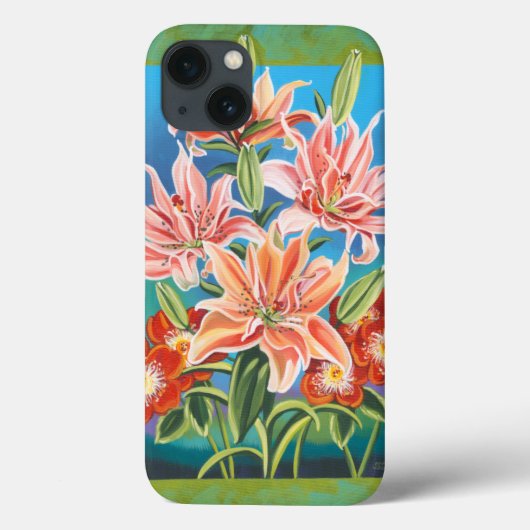 ブーケ縁どインII Case-Mate iPhoneケース (裏面)