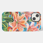 ブーケ縁どインII iPhoneケース (裏面横)
