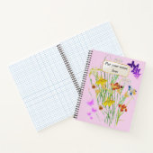 ブーケ花 ノートブック (内部)