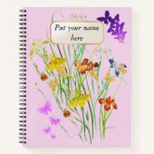 ブーケ花 ノートブック (正面)