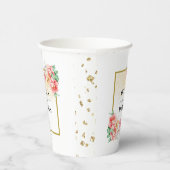 ブーケ開花結婚紙カップ 紙コップ (右)