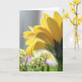 ブーケ4 カード (黄色い花)