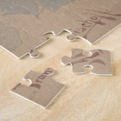 ブーケ・オブ・バラ- Franz Bischoff ジグソーパズル (側面)