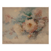 ブーケ・オブ・バラ- Franz Bischoff ポスター (正面)