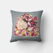 ブーケ クッション (裏面)