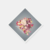 ブーケ スタンダードカクテルナプキン (角)