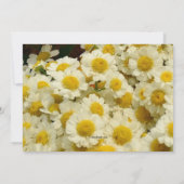 ブーケ テディベア ベビーシャワー 招待状 (裏面)