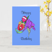 ブーケ,ハッピー,誕生日 カード (黄色い花)