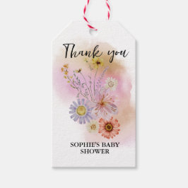 ブーケ ベイビー イン ブルーム ベビーシャワー ギフトタグ