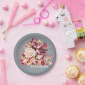 ブーケ ペーパープレート (パーティー)