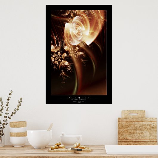 ブーケ ポスター (キッチン)