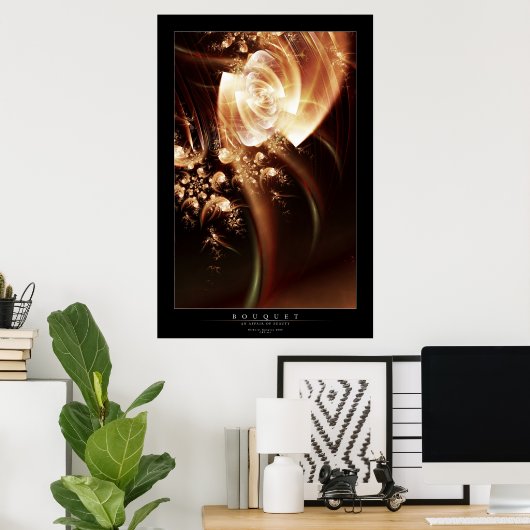 ブーケ ポスター (ホームオフィス)