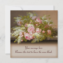 ブーケCC0159お祝い 招待状