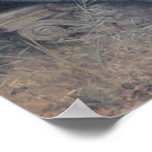 ブーゲアウ – ラヴィエルジュオーアンジュ ポスター (角)