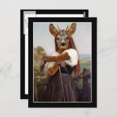 ブーゲラウの鹿の羊飼い ポストカード (正面/裏面)