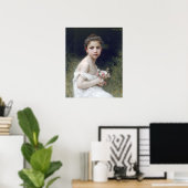 ブーゲラウ – プティットフィルオブーケ ポスター (ホームオフィス)