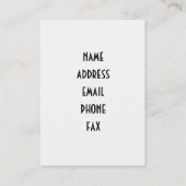 ブーゲレオアンジェルズサラウンドキューピッド 名刺 (裏面)