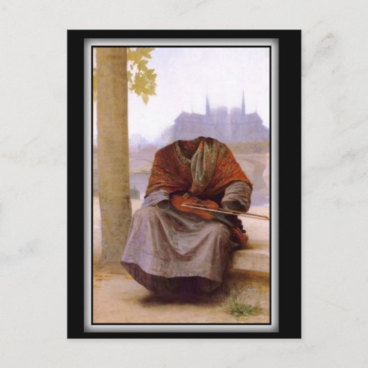 ブーゲレオザインビジブルボヘミアン ポストカード (正面)