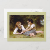 ブーゲローの1882年のナッツギャザーは騒々しい ポストカード (正面/裏面)